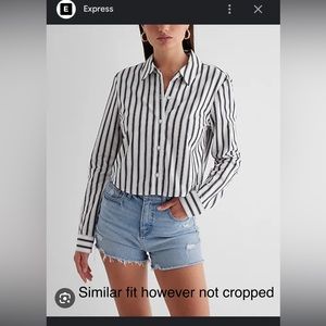 Express Portofino Shirt. XS. Original fit, flatters waist. Great condition.